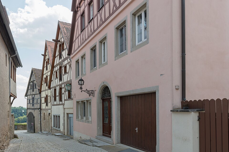 Burggasse, Rothenburg ob der Tauber, Alemania, 2023 06 17, DD 29