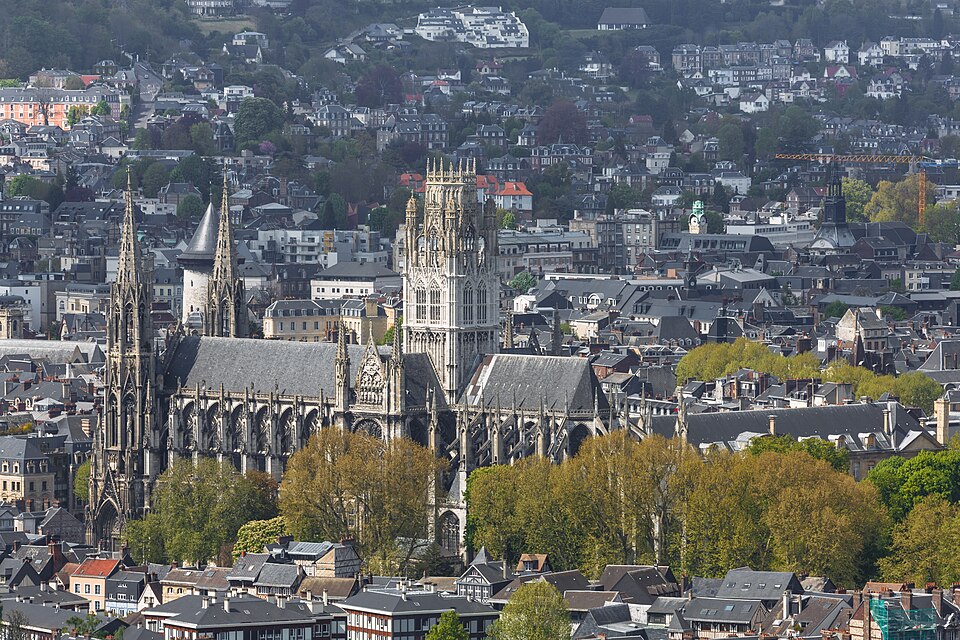 Rouen France Church Saint Ouen 01