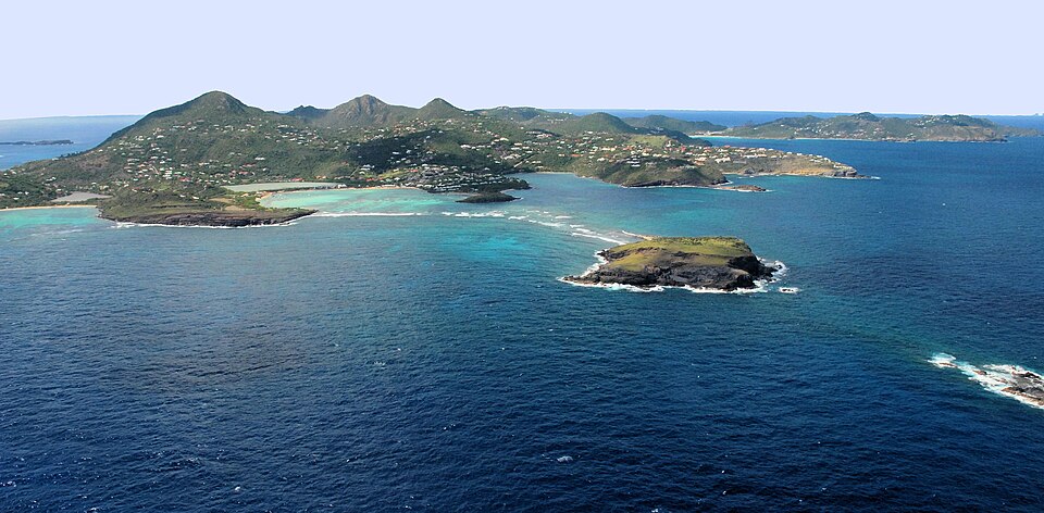 Saint Barth Vue panoramique Octobre 2009