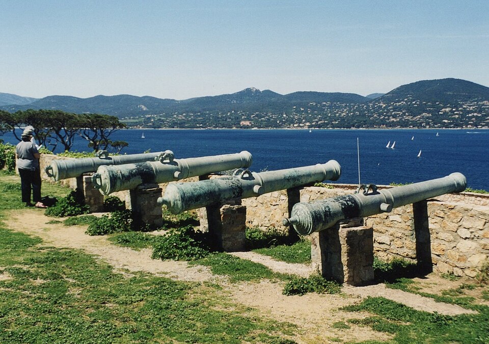 Saint Tropez Citadel cannons