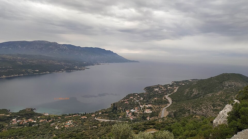 Samos on the sky
