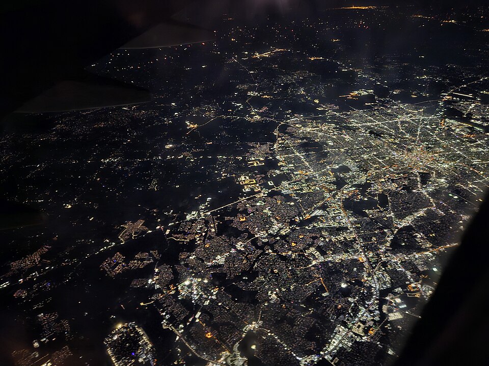 San Antonio at night
