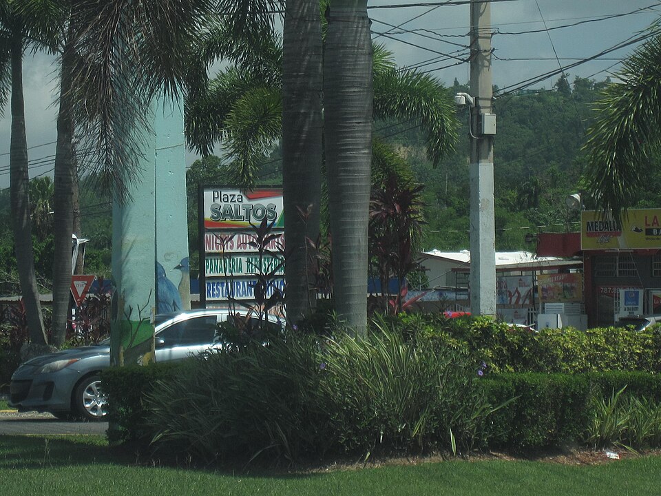 Plaza Saltos in Saltos, San Sebastián, Puerto Rico