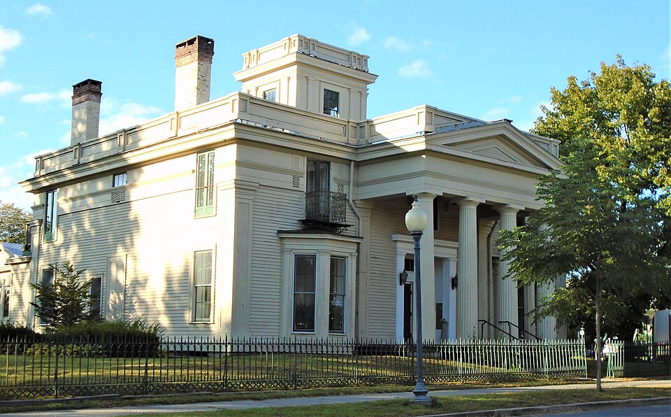 Hiram Charles Todd House from south, Saratoga Springs