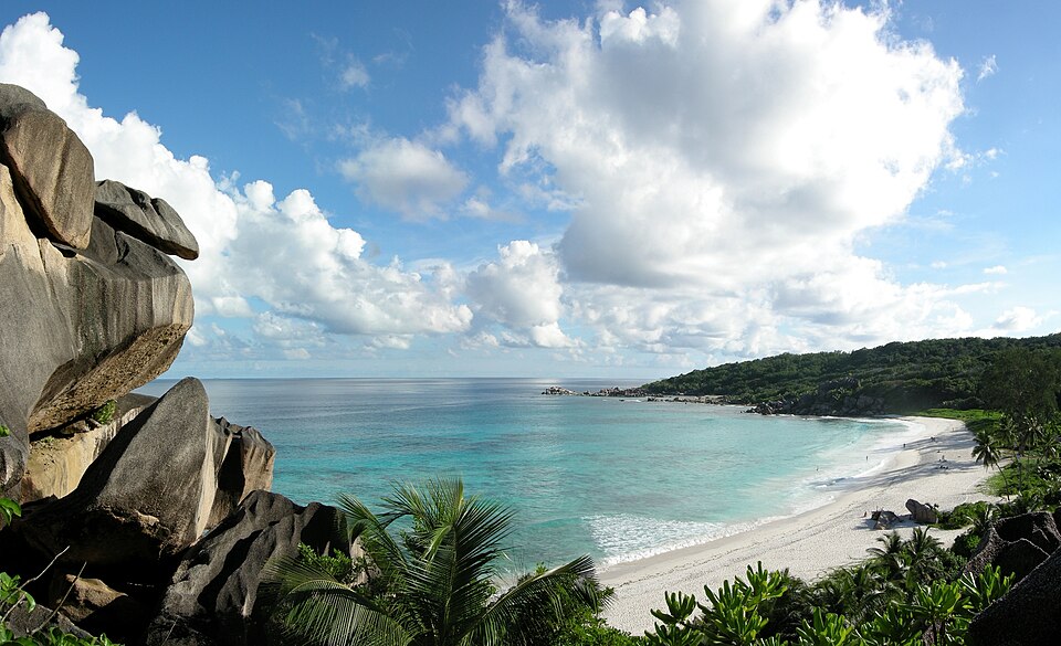 Grand Anse La Digue Seychellen