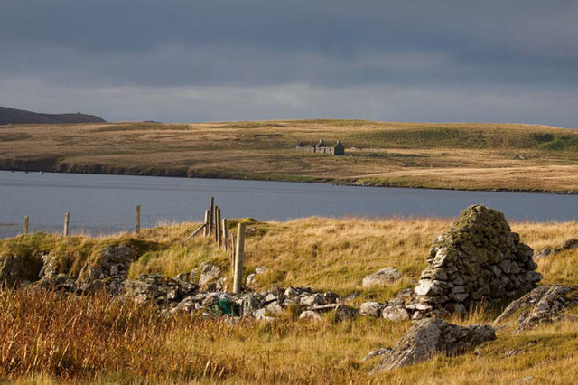 Ruined Crofthouse on Linga, Shetland Islands geograph.org.uk 3315386