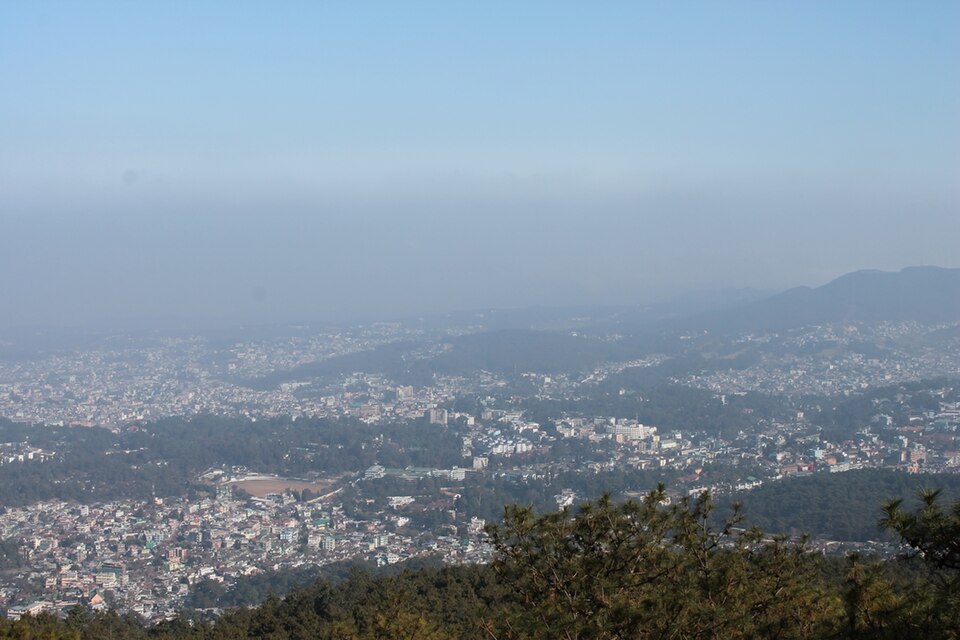 Scenic View from Shillong peak