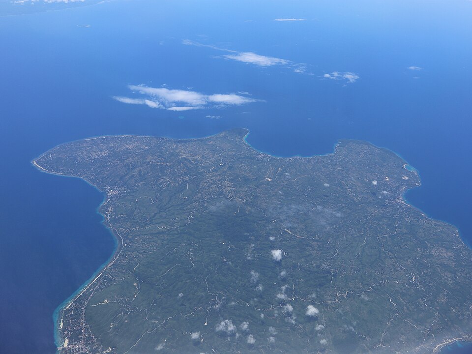 Siquijor Island from air (Siquijor; 08 11 2023)