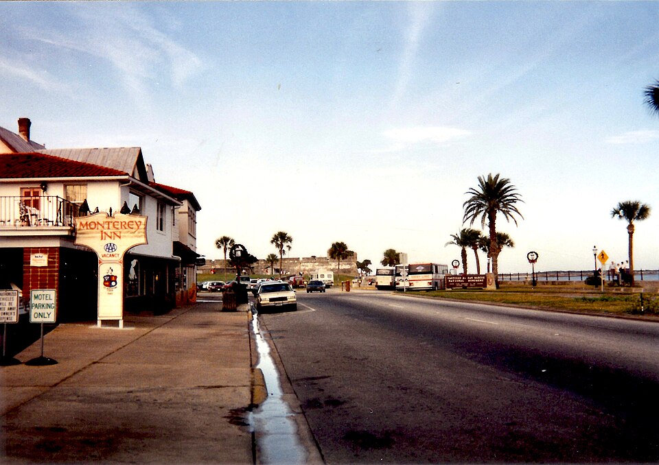 Monterey Inn, St. Augustine, FL (December 1991)