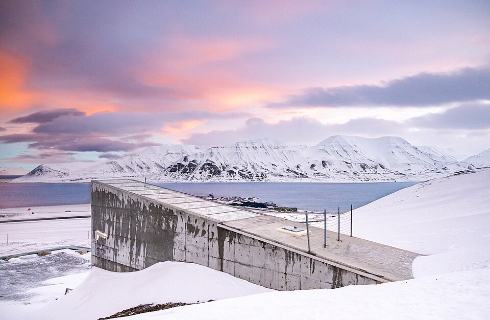 The Svalbard Global Seed Vault February 2025