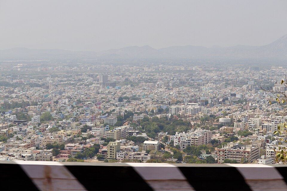 Tirupati city from Tirumala ghat road (May 2019) 3