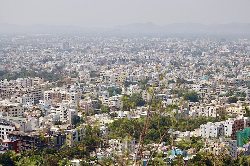 Tirupati city from Tirumala ghat road (May 2019) 1