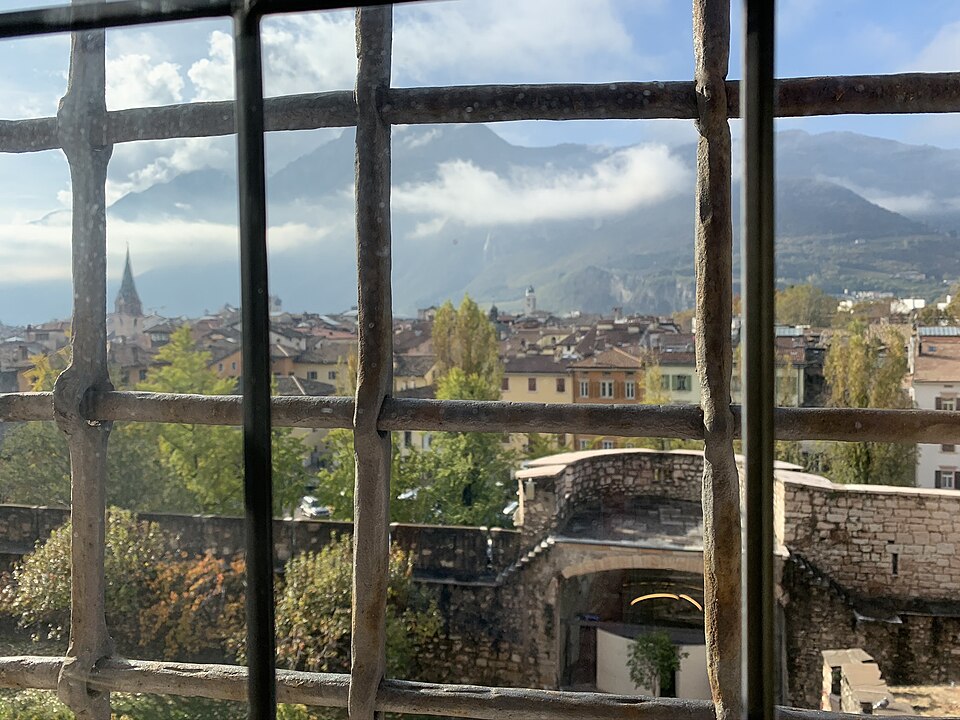 Trento vista dal castello del buon consiglio