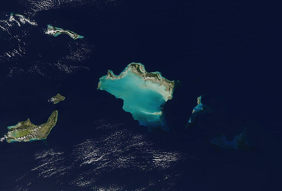Turks and Caicos (MODIS 2025 01 28)
