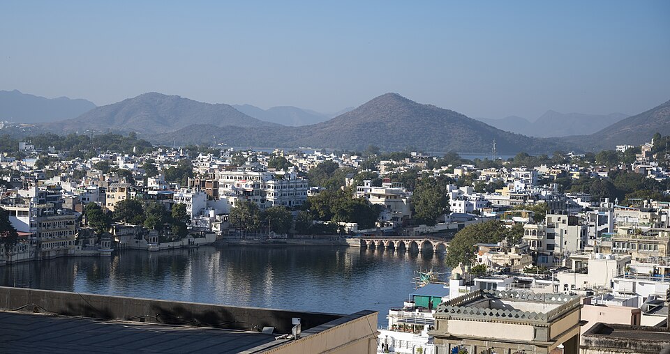 View of Udaipur from City Palace