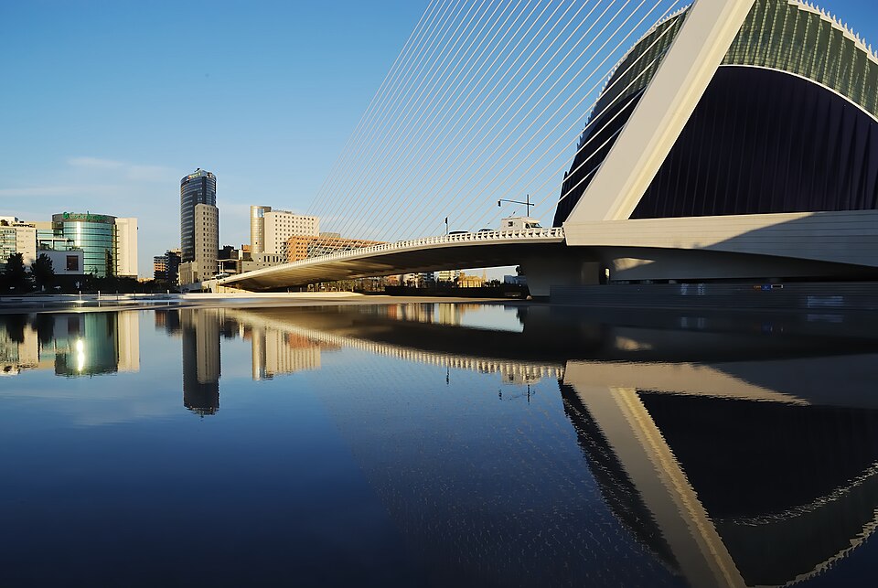 Valencia Spain Bridge de l'Assut de l'Or