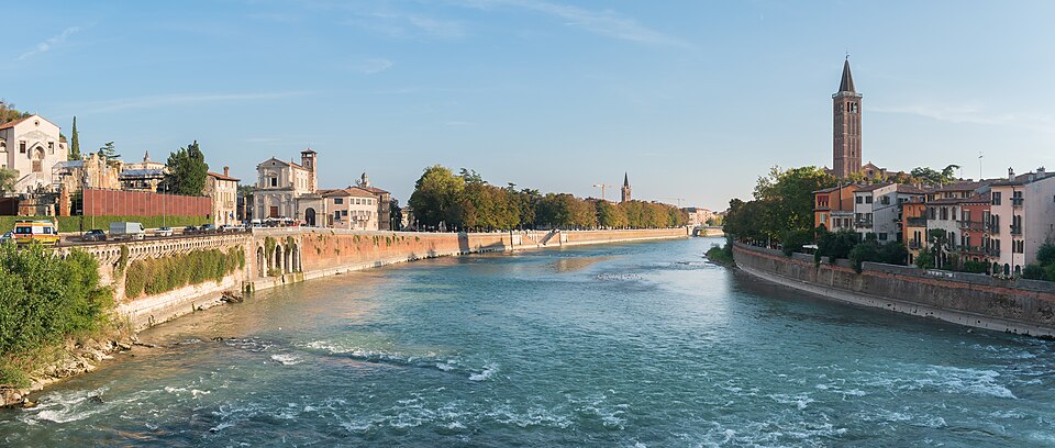Adige river in Verona (1)