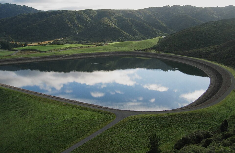 Upper Kaitoke reservoir