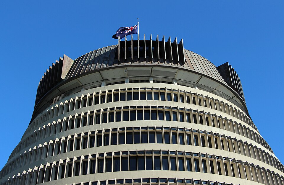 Wellington, Beehive, May 2015