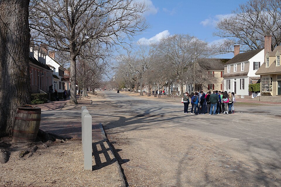 Colonial Williamsburg Tour Group 1
