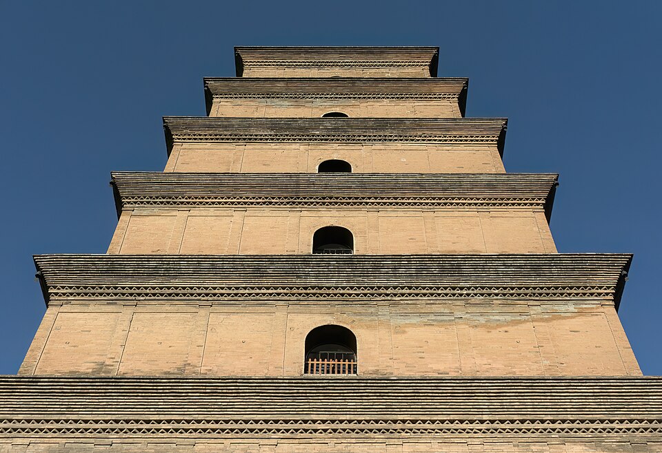 Giant Wild Goose Pagoda, Xi'an, May, 2018 1