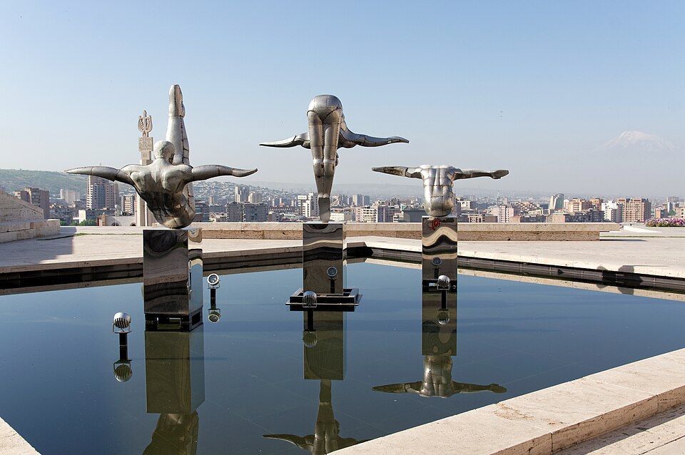 Yerevan, Divers, Statue, Cascade of Yerevan, Armenia