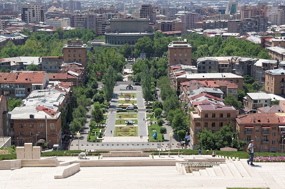 Yerevan, View of Yerevan city, Erevan, Armenia