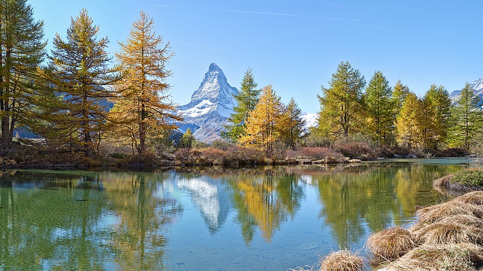 CH.VS.Zermatt Sunnegga Grindjisee Matterhorn 9034 16x9 R 16K