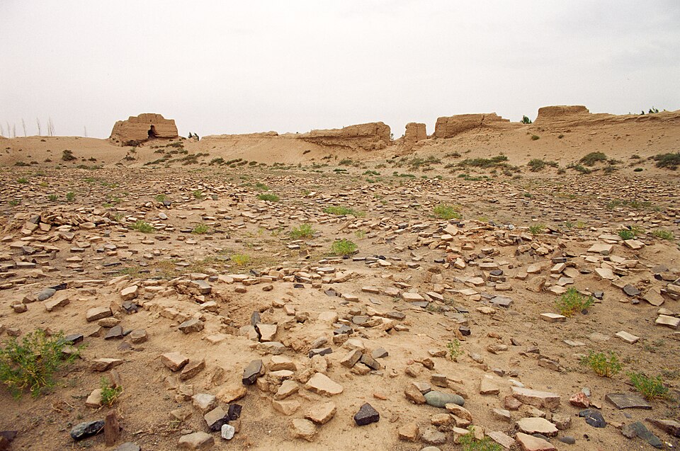 Remains at Zhangye 1999 07 23
